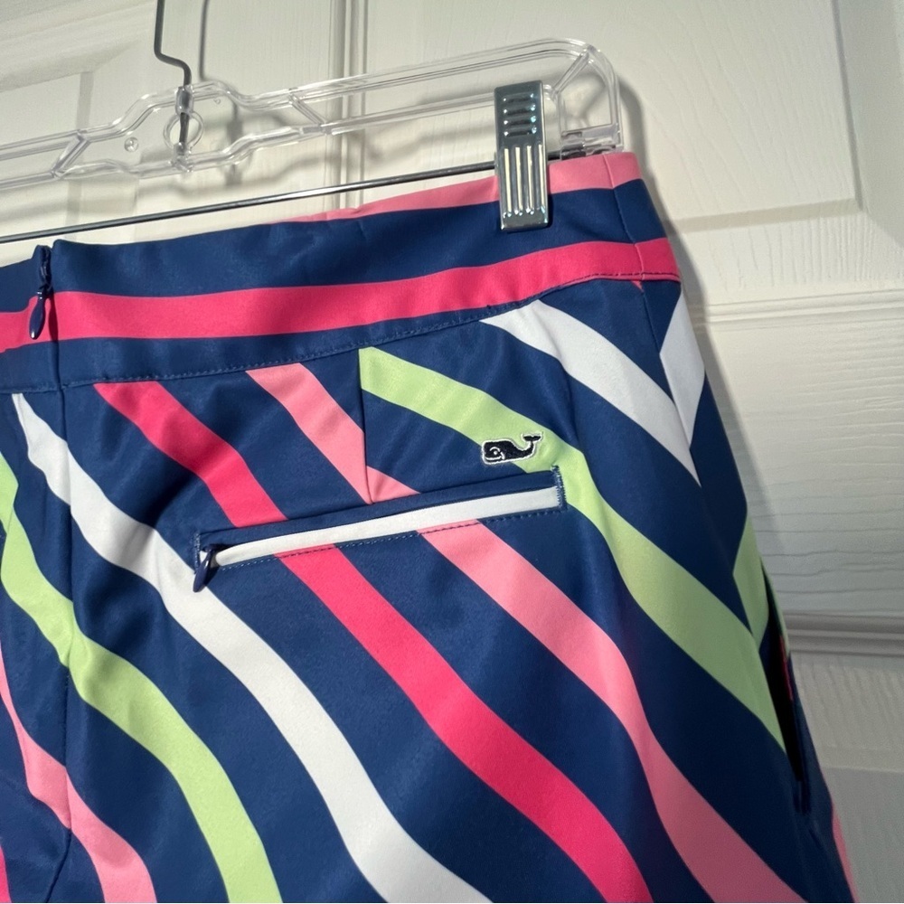 Vineyard Vines Striped Golf Tennis Pickleball Skort Performance 4 - Picture 6 of 11